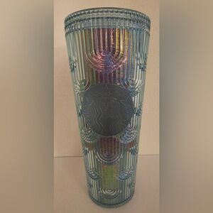 Starbucks Shiny Blue/Turquoise Tumbler